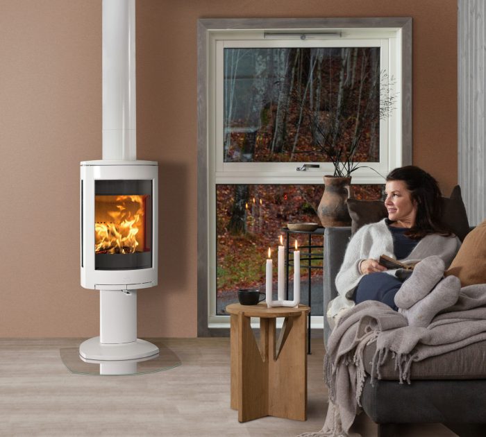 Krosnelė Jotul F 373 V2 ADVANCE WHE Baltas emalis 1
