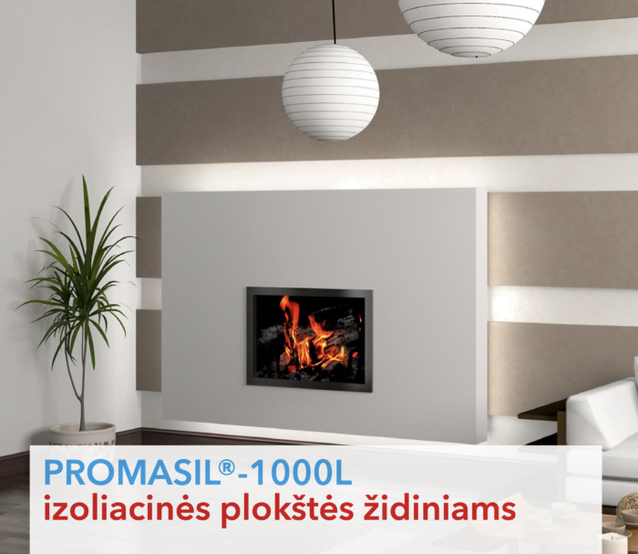 Karščiui atspari plokštė Promat PROMASIL®-1000L (1250 mm x 1200 mm x 30 mm) 2