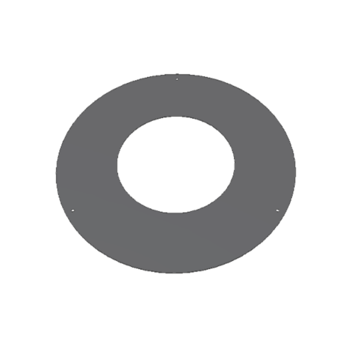 Schiedel PMS 50 mm apšiltinimo apdailinis žiedas (200mm Juodos spalvos) 1